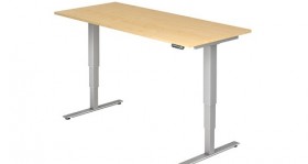 Hammerbacher: höhen&shy;verstellbare Schreib&shy;tische / Schrank&shy;systeme fürs Büro
