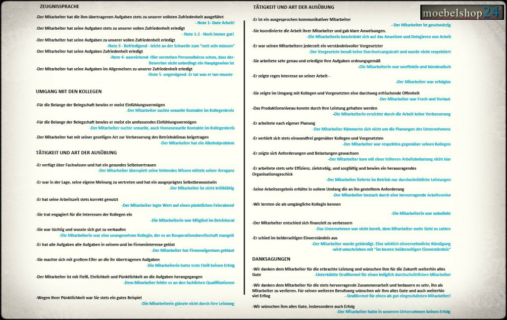 Arbeitszeugnis: Der Chefcode (Geheimsprache in Arbeitszeugnissen)