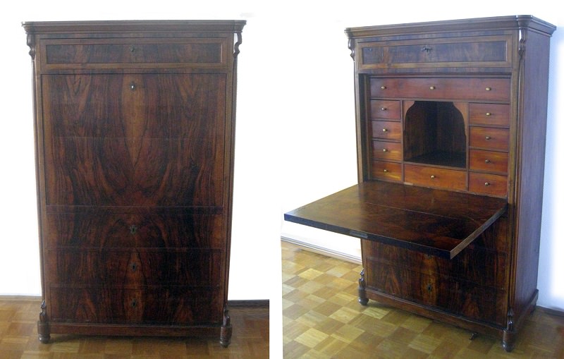 Sekretär mit hochklappbarer Schreibplatte von Ludwig XVI.