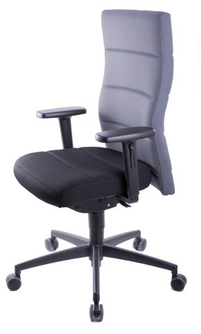 Bürostuhl Baltrum mit besonders flexiblen Armlehnen