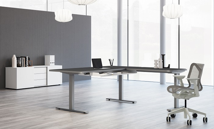 Elektrisch höhenverstellbare Schreibtische - die ergonomische Serie Xenion