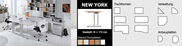 Schreibtisch-Serie New York