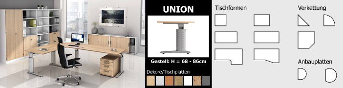 Schreibtisch-Serie Union