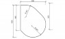 Ansatztisch QA81 (Tropfenform)